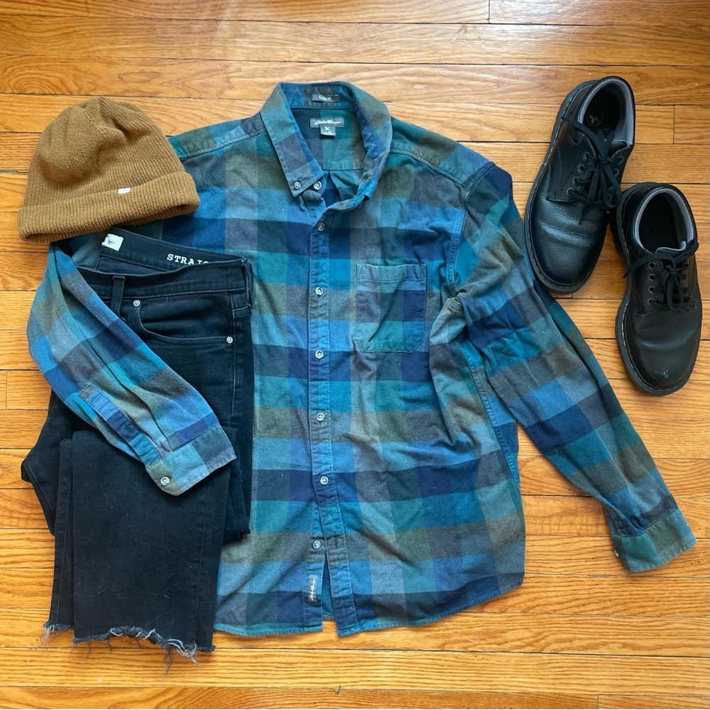 Eddie Bauer Men's Eddie's Favorite Classic Fit Flannel